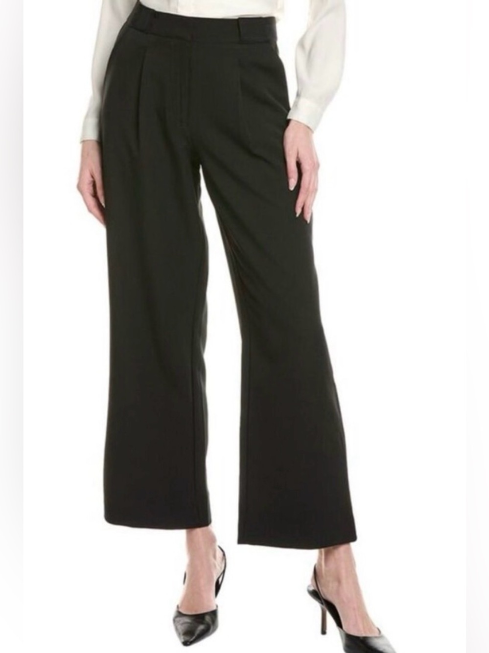 Nanette Lepore Pleated Pants Size XL Black New